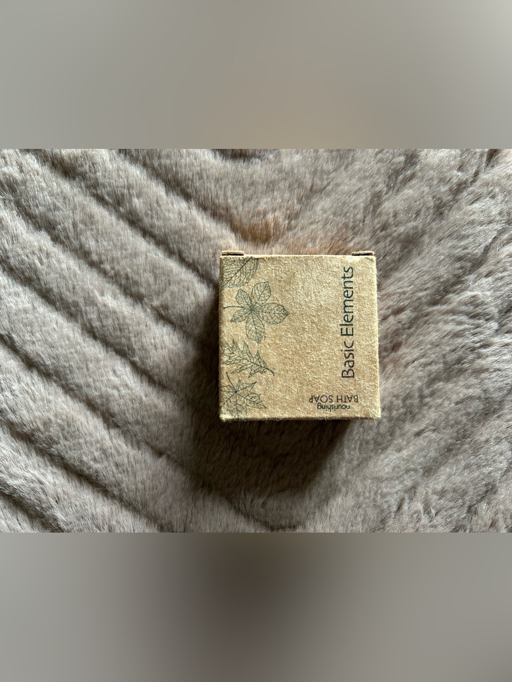 Basic Elements Natural Bath Soap Bar - Kraft Box